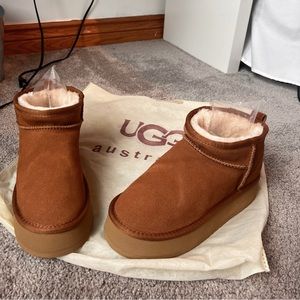 Ugg ultra mini platform boots